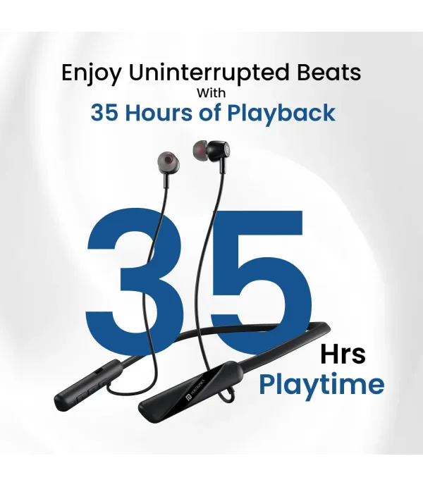 PORTRONICS HARMONICS Z10 WIRELESS SPORTS HEADSET BLACK POR 2404