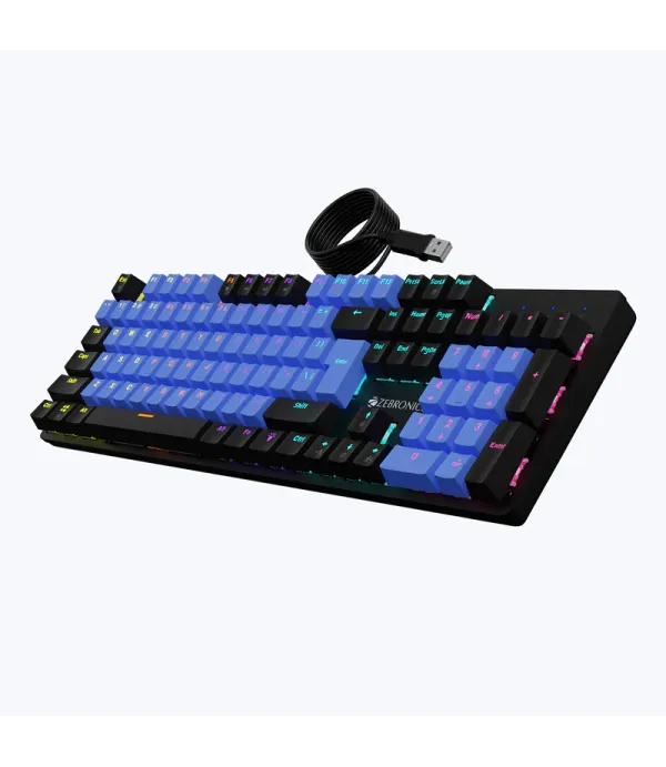 ZEB 4001M KEYBOARD NITRO PLUS BLACK PLUS BLUE