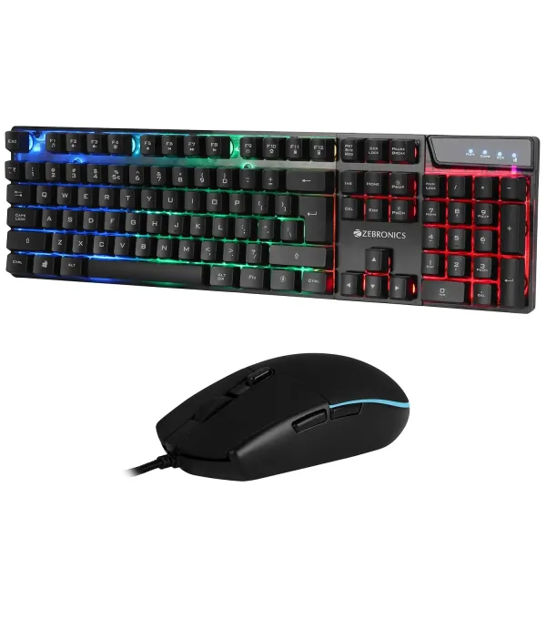 ZEBRONIC KEYBOARD AND MOUSE COMBO WAR