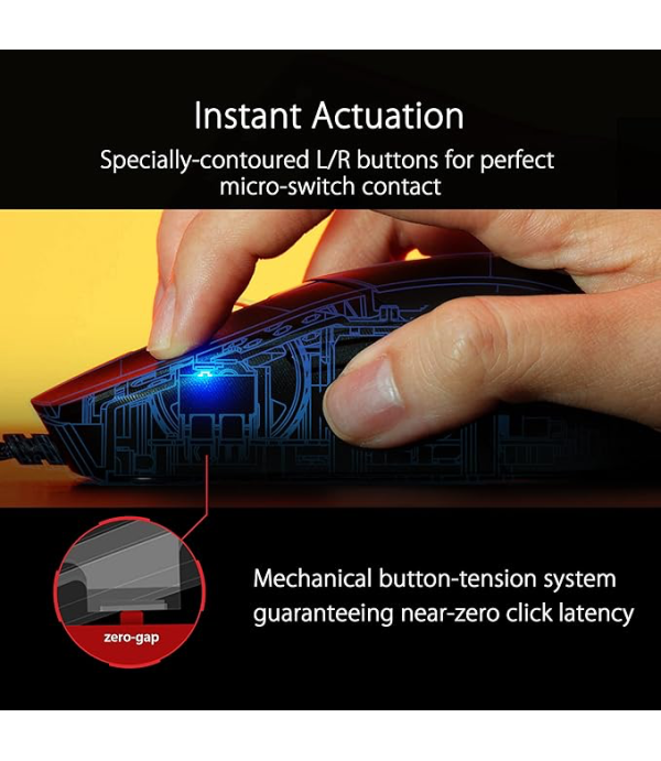 ASUS ROG GAMING MOUSE P518-STRIX IMPACT-III