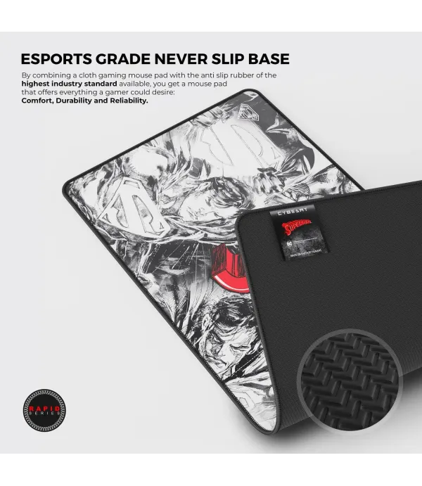 CYBEART SUPERMAN JIM LEE EDITION GAMING MOUSE PAD 900 MM XXL