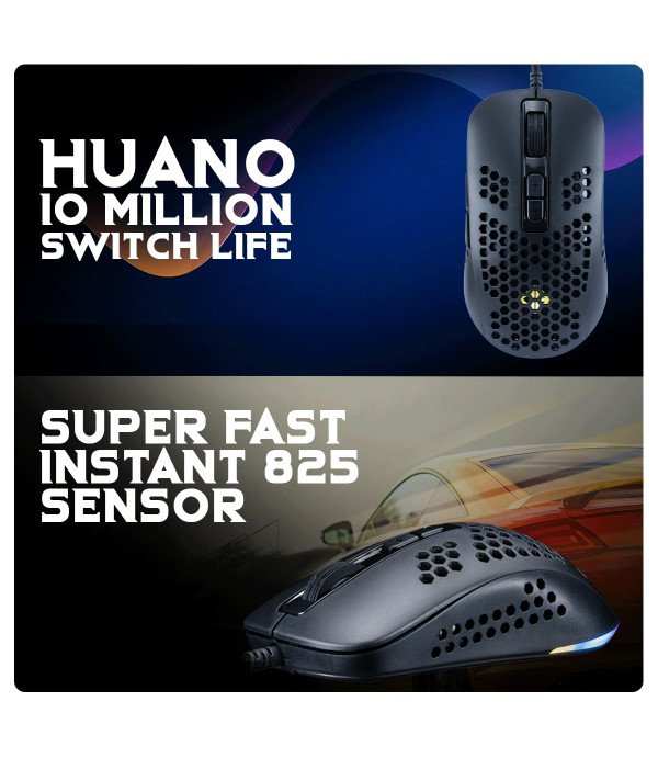 COSMIC BYTE ORCUS WIRED MOUSE (BLACK)