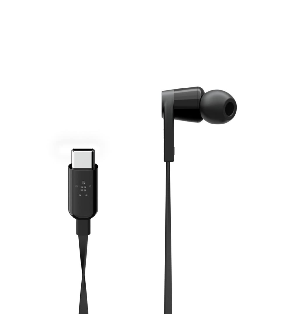 BELKIN EARPHONE TYPEC BLACK G3H0002BT