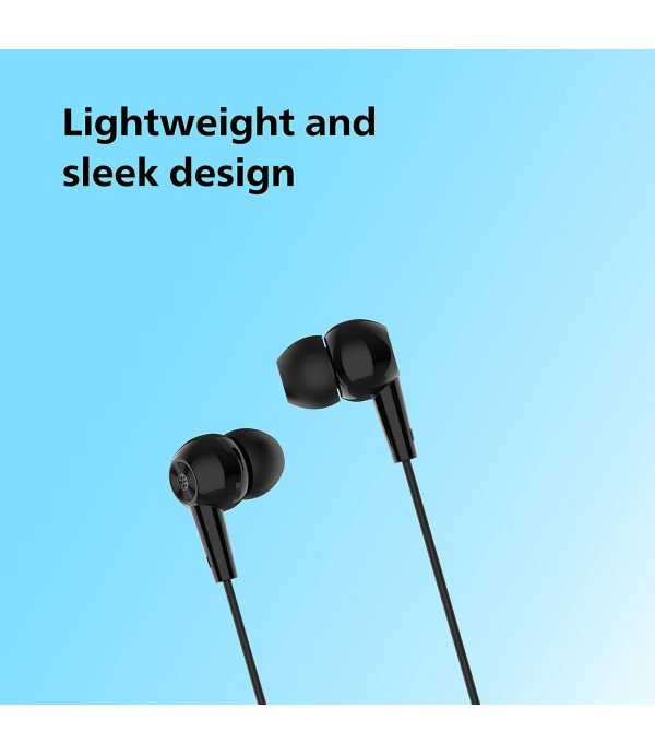 PHILIPS EARPHONE TAE-1107BKPWRD