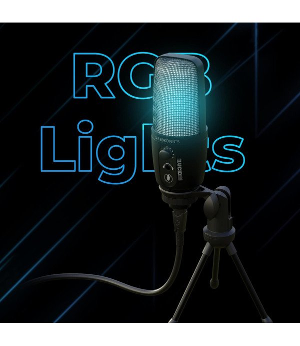 ZEBRONICS GAMING MICROPHONE - LUCID RGB