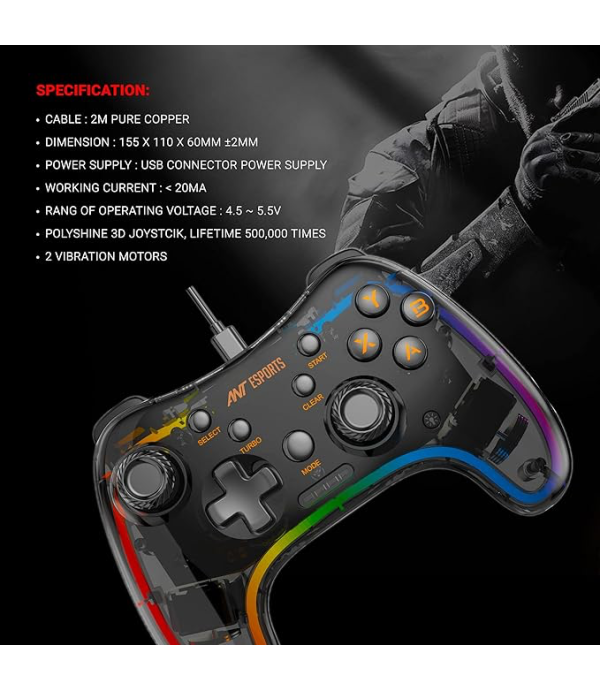 ANT ESPORT WIRED GAMEPAD GP110R