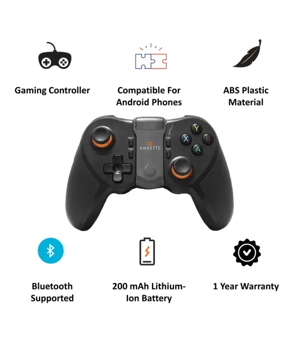 AMKETTE EVO FOX GAMEPAD PRO 4 829 BK