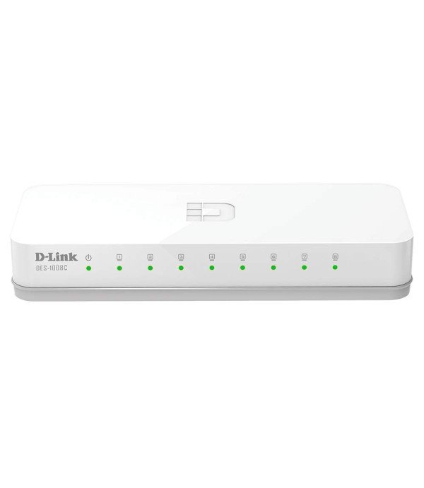 D-LINK SWITCH 8PORT DES-1008C