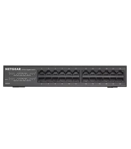 NETGEAR 24 PORT GIGABIT UNMANAGED SWITCH - GS324-200INS