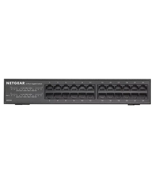 NETGEAR 24 PORT GIGABIT UNMANAGED SWITCH - GS324-200INS