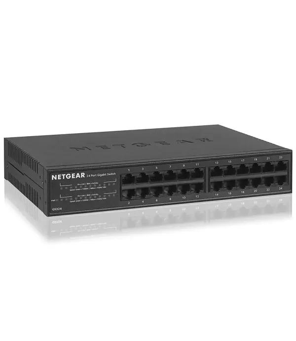 NETGEAR 24 PORT GIGABIT UNMANAGED SWITCH - GS324-200INS