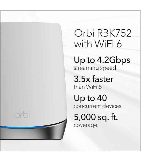 NETGEAR RBK752 100EUS( ORBI WIFI SYSTEM )