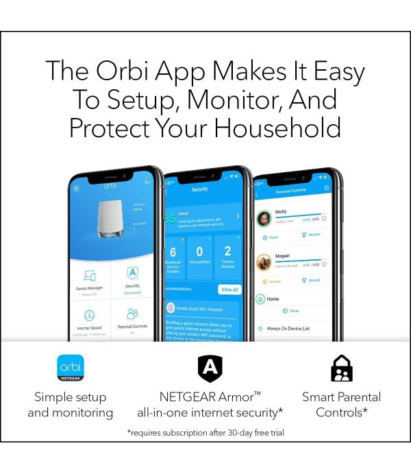 NETGEAR RBK752 100EUS( ORBI WIFI SYSTEM )