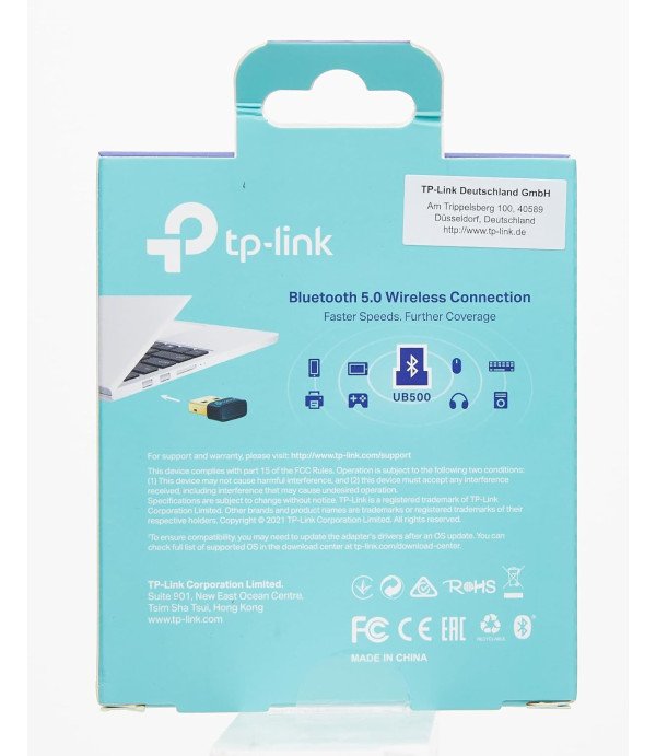 TP-LINK BLUETOOTH NANO USB ADAPTER UB 500