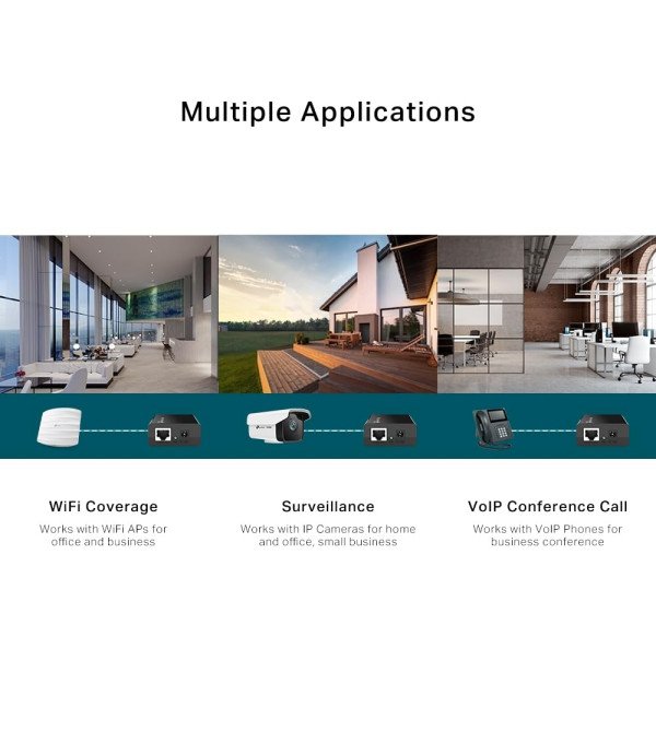 TP-LINK POE INJECTOR TL-POE150S
