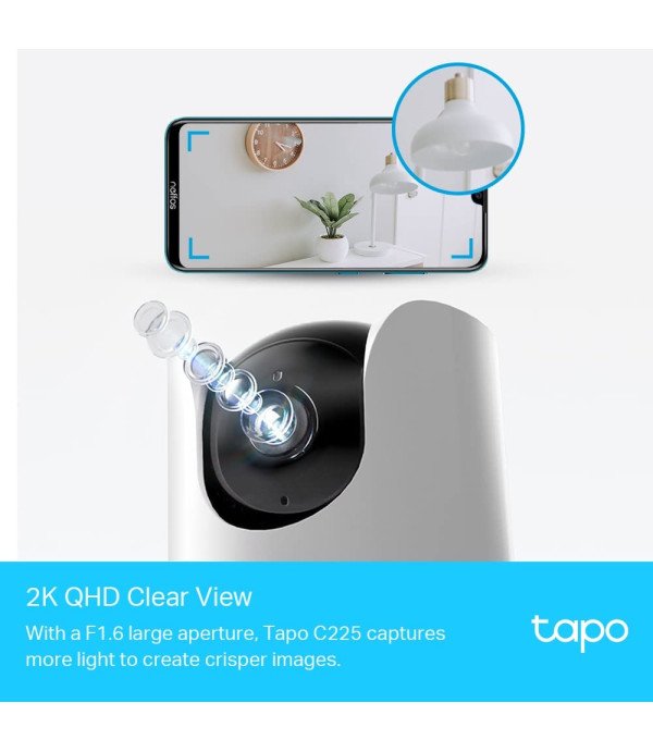 TP-LINK WIRELESS AI HOME SECURITY CAMERA C225