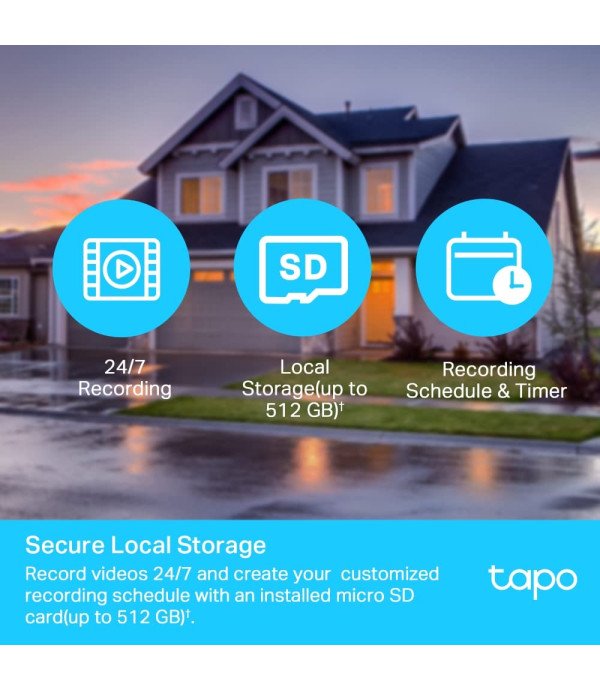 TP-LINK WIRELESS OUTDOOR SECURITY CAMERA TAPO C500