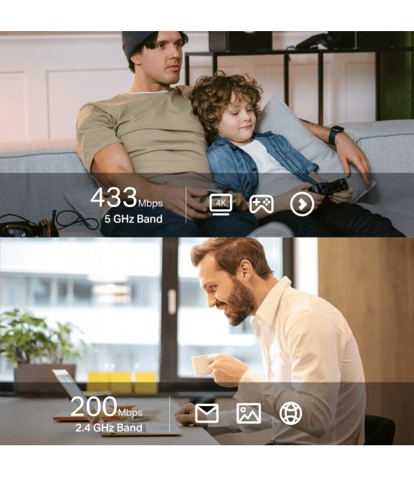 TPLINK WIRELESS USB WIFI BLUETOOTH ADAPTER T2UB