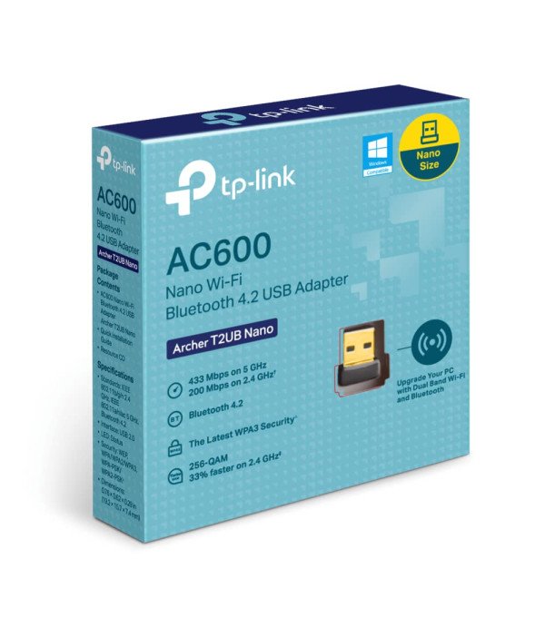 TPLINK WIRELESS USB WIFI BLUETOOTH ADAPTER T2UB