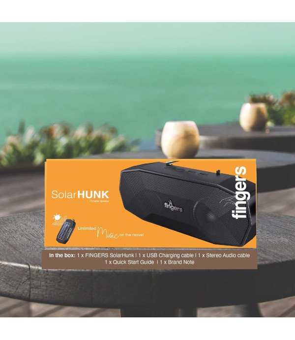 FINGERS BLUETOOTH SPEAKER - SOLAR HUNK