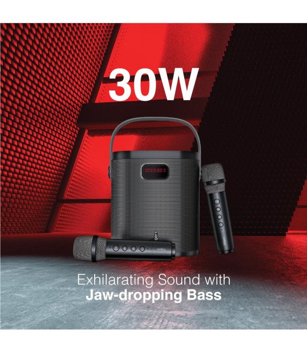 FINGERS BT PORTABLE SPEAKER 2MIC GROOVEBOX