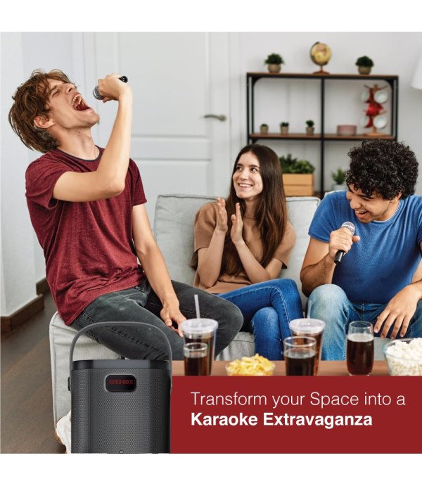 FINGERS BT PORTABLE SPEAKER 2MIC GROOVEBOX