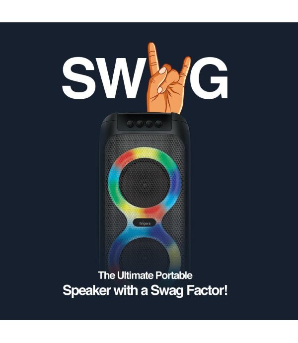 FINGERS BT PORTABLE SPEAKER SWAG 5