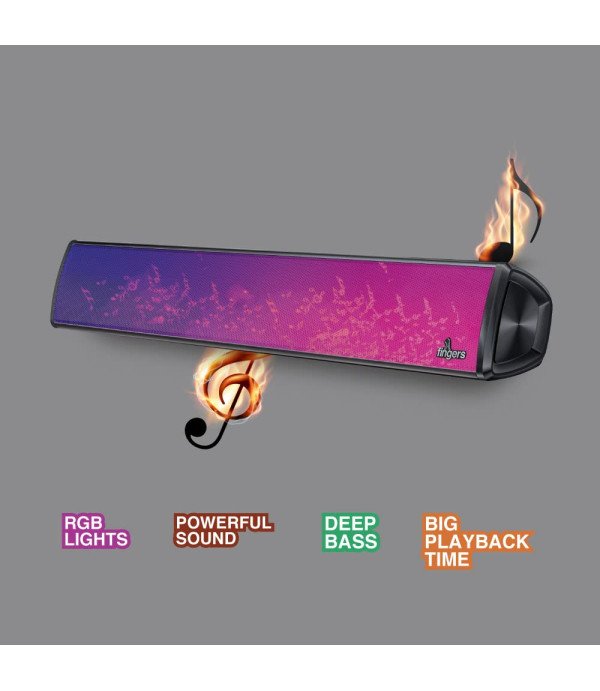 FINGERS SPEAKER BT SPEAKER SOUND FLAME