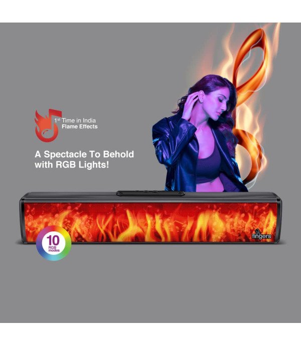 FINGERS SPEAKER BT SPEAKER SOUND FLAME