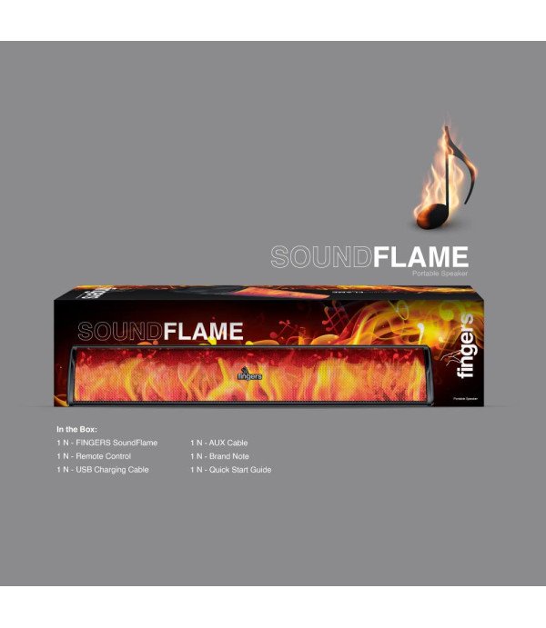 FINGERS SPEAKER BT SPEAKER SOUND FLAME