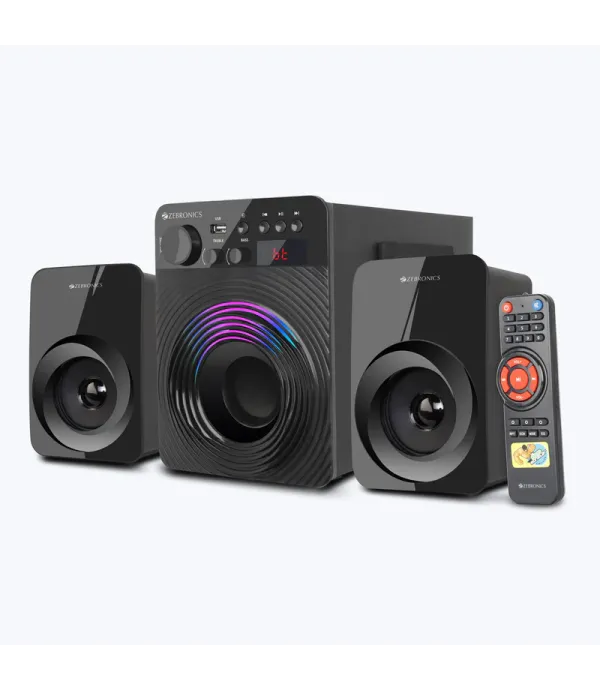 ZEBRONICS 2.1 MULTIMEDIA SPEAKER - UDAAN PRO BTRUCF