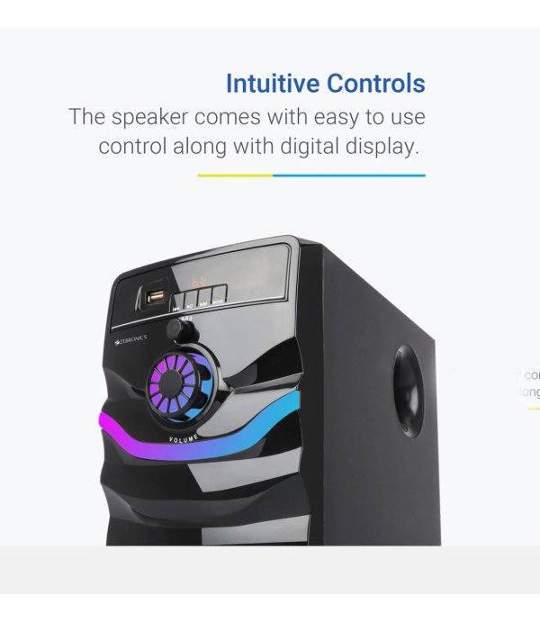 ZEB SPEAKER 2.1 RAINBOW