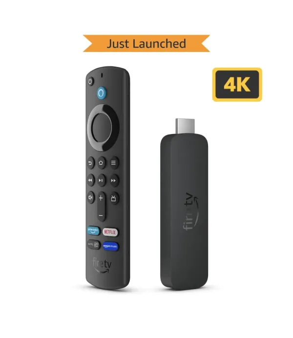 AMAZON FIRE TV STICK 4K WITH VOICE REMOTE