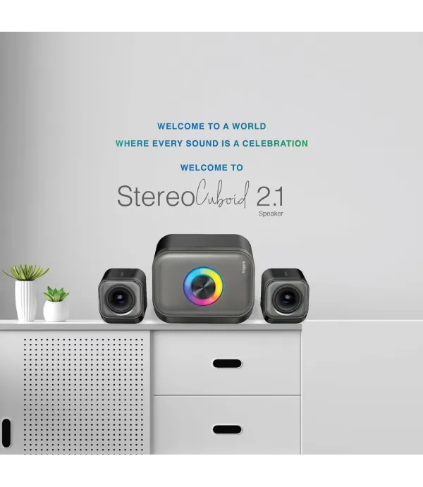 FINGERS MULTIMEDIA SPEAKER STEREOCUBOID 2.1