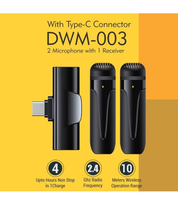 DIGITEK WIRELESS MIC DWM-003