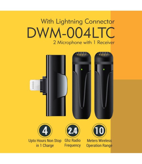 DIGITEK WIRELESS MICROPHONE DWM 004