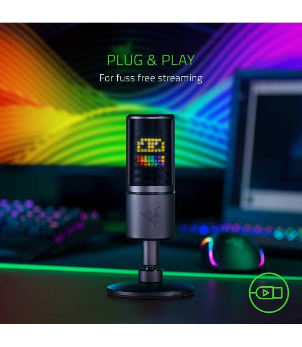 RAZER MIC SEIREN EMOTE - MICROPHONE WITH EMOTICONS