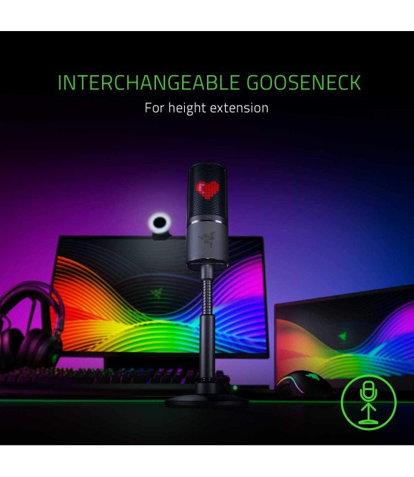 RAZER MIC SEIREN EMOTE - MICROPHONE WITH EMOTICONS