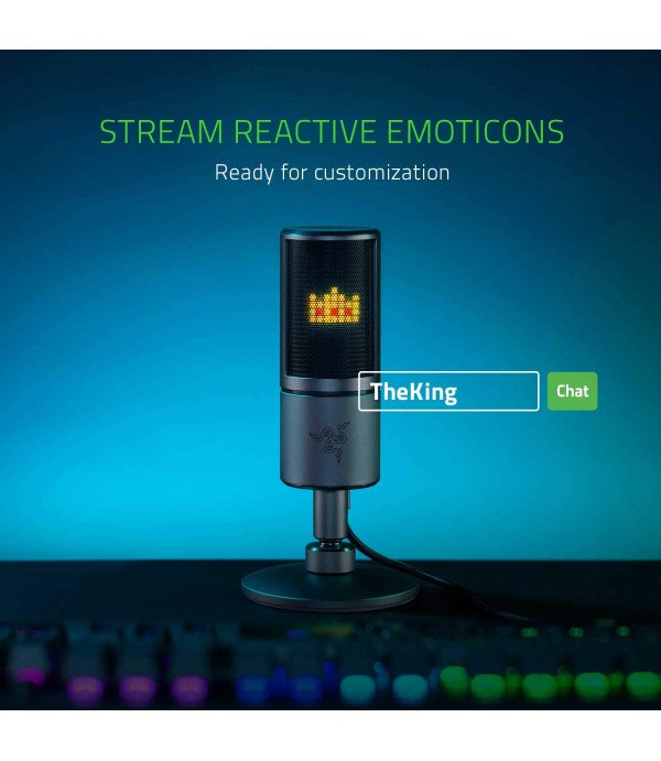 RAZER MIC SEIREN EMOTE - MICROPHONE WITH EMOTICONS