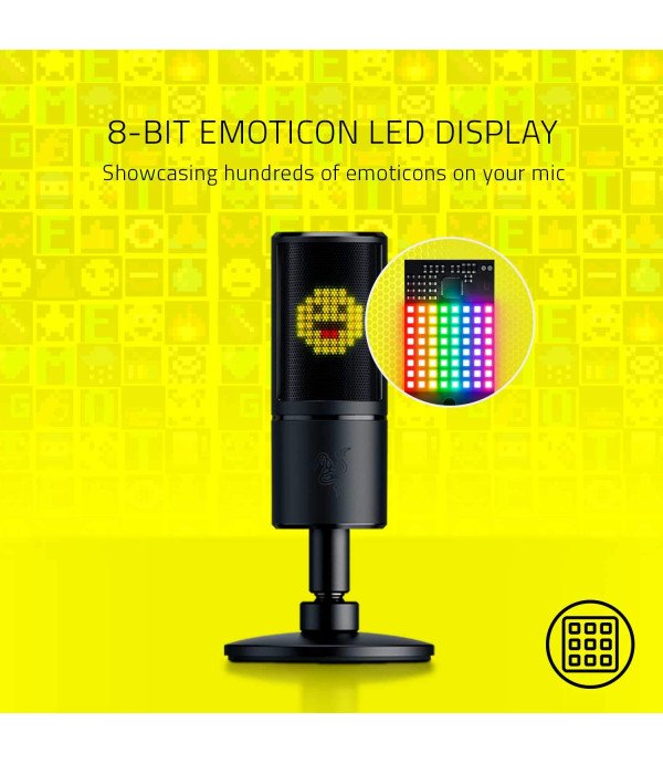 RAZER MIC SEIREN EMOTE - MICROPHONE WITH EMOTICONS