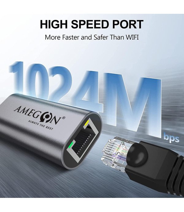 AMEGON USB-C TO LAN PORT AM05A