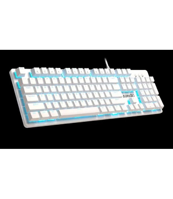 GAMDIAS AURA GK1 WHITE MECHANICAL KEYBOARD