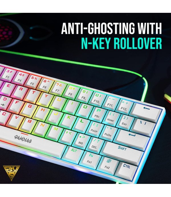 GAMDIAS WIRED MECHANICAL KEYBOARD HERMES E3