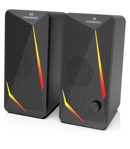 HAMMOK USB RGB SPEAKER BLACK - HYAT