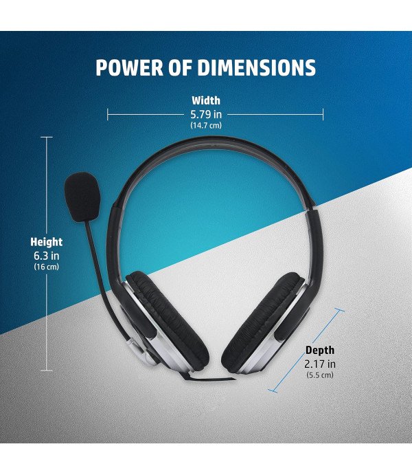 HP HEADPHONE WITH MICROPHONE