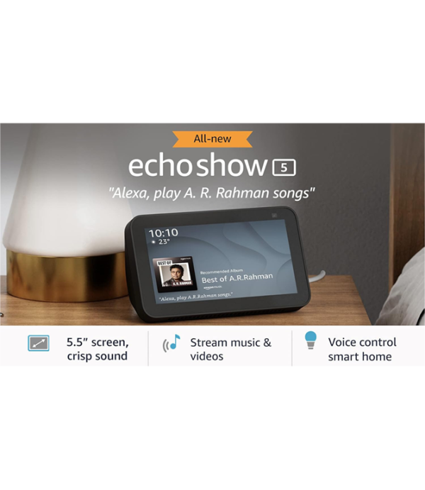 AMAZON T5053 ECHO SHOW52ND GEN BLK