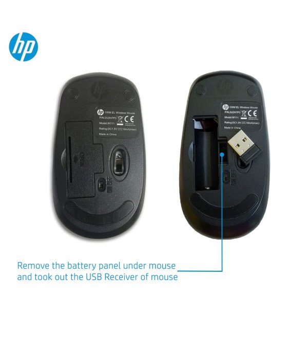 HP WIRELESS MOUSE W111