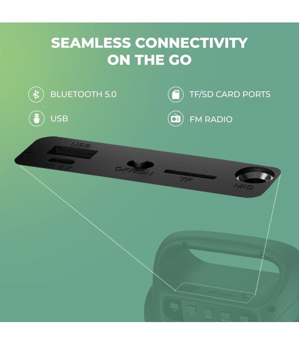 IGEAR IG-1021 CAMO BLUETOOTH SPEAKER