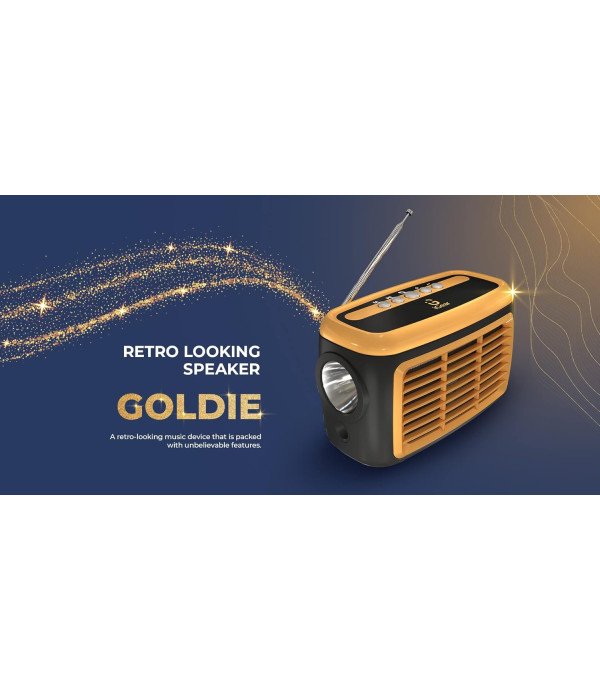 IGEAR IG-1145 GOLDIE RADIO BT SPEAKER