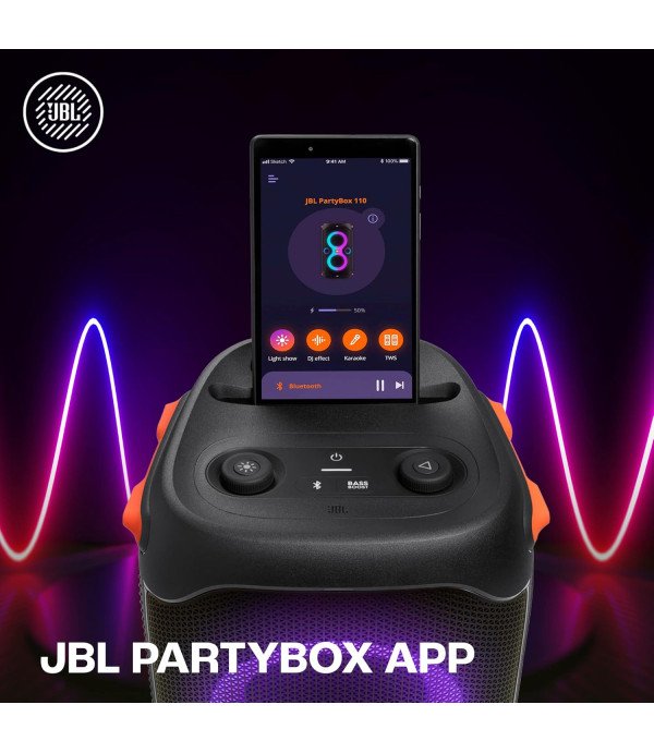 JBL PARTYBOX 110 PORTABLE SPEAKER